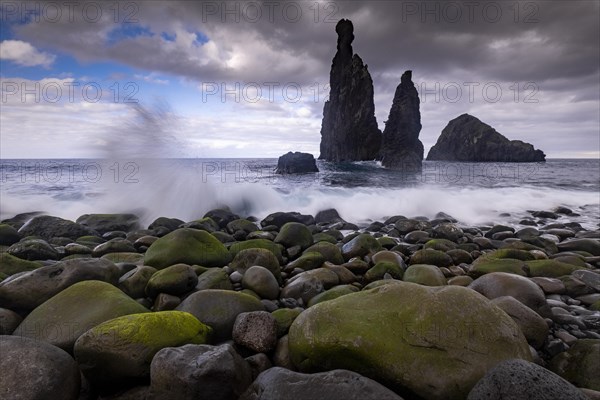 Volcanic rock formations