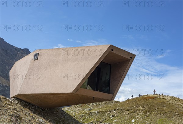 Pass Museum at the top of the Timmelsjoch High Alpine Road