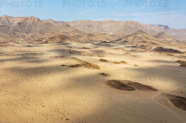 Arid plains and the Brandberg