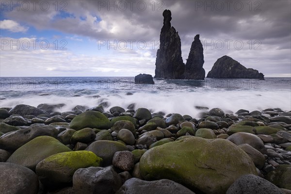 Volcanic rock formations