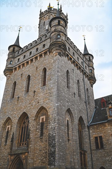 Marienburg Castle built in neo-Gothic style in Pattensen