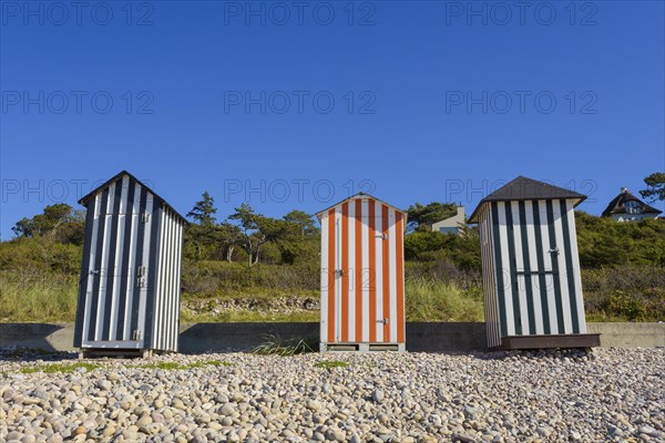 Colorful Beach Cabins