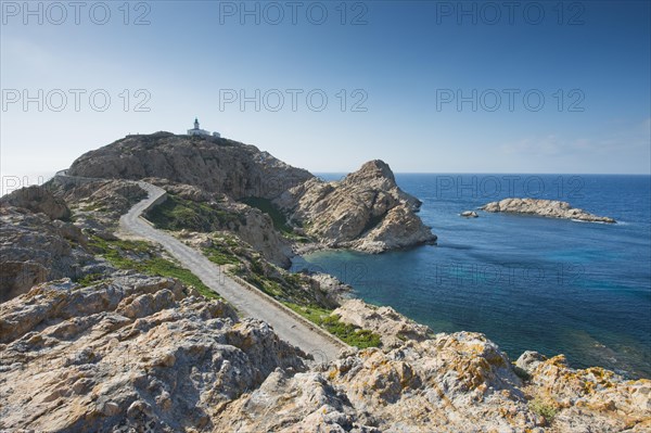 Peninsula with lighthouse