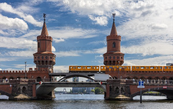 The Oberbaum Bridge in Treptow