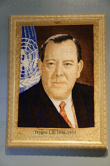 Portrait Trygve Halvdan Lie