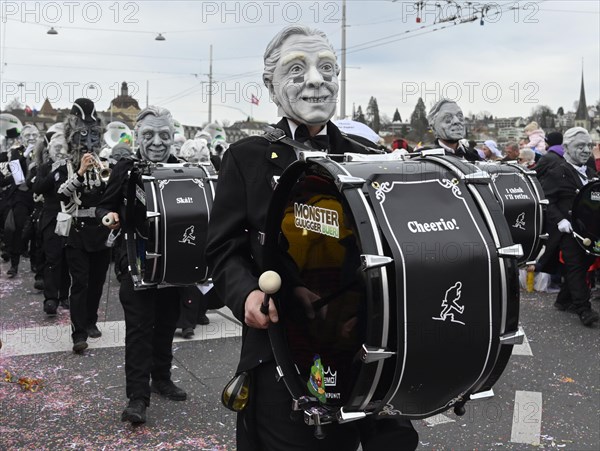 Carnivalists Guggenmusik US President Joe Biden