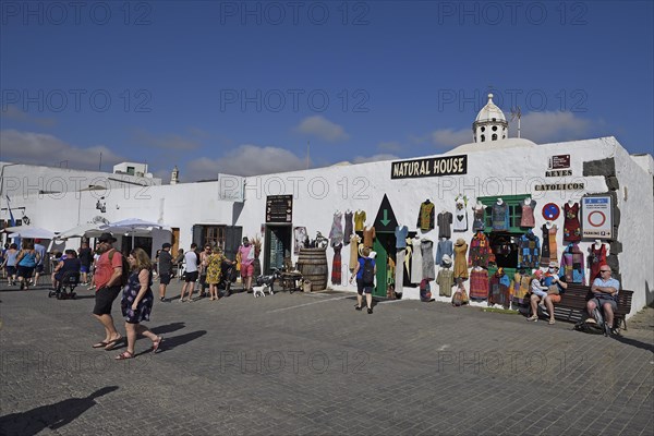 Sunday market in the old town of Teguise