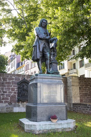 Monument to Johann Sebastian Bach at the Bach House