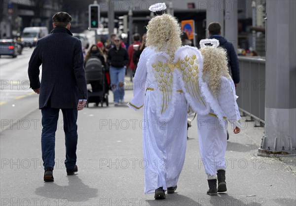 Carnival angel motif