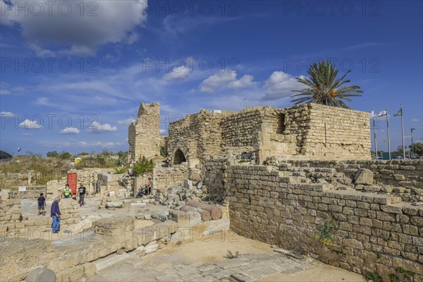 City gate of the Crusaders