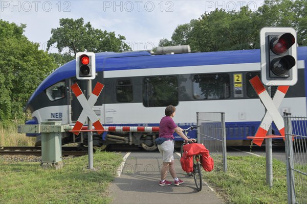 Level crossing Niederbarnimer Eisenbahn