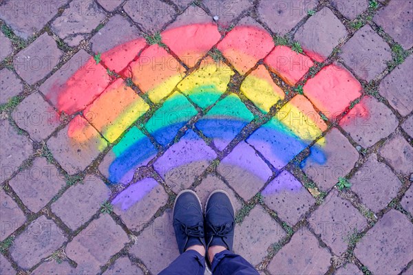 Symbol of LGBTQ pride month celebrates gay
