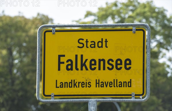 Falkensee town sign