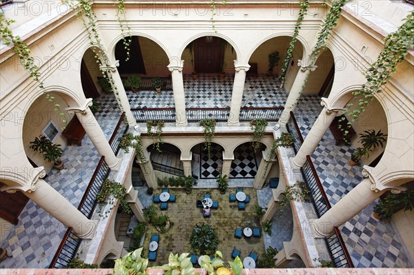 Atrium with lobby