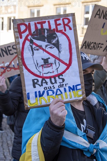 Demonstration against war in Ukraine