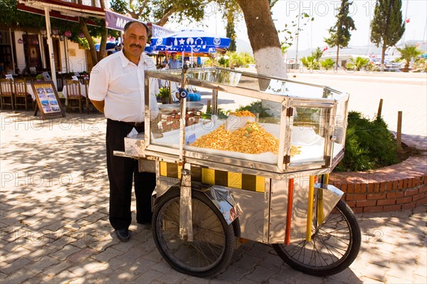 Almond seller