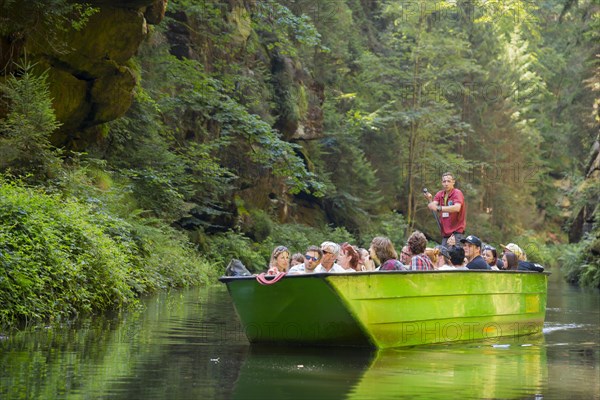 Boat in the Edmundsklamm