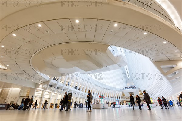 World Trade Center Station Santiago Calatrava Oculus in New York