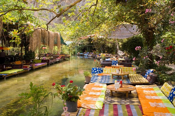 Restaurant by the river