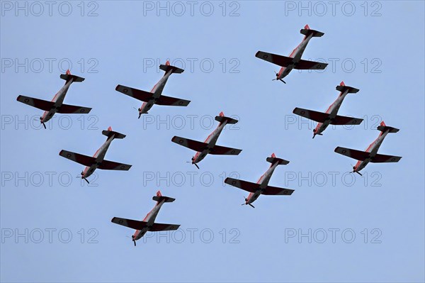 Pilatus PC-7 Swiss Air Force aircraft