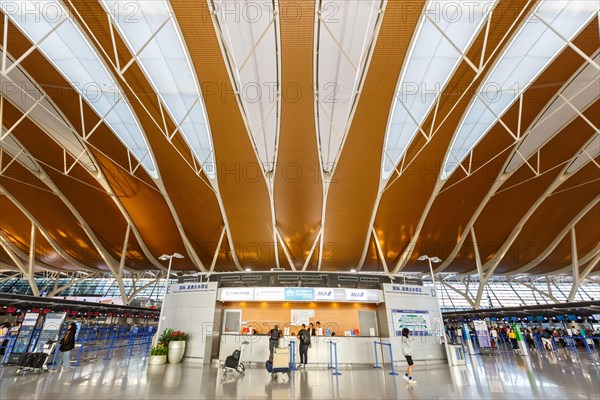 Terminal 2 of Shanghai Pudong International Airport