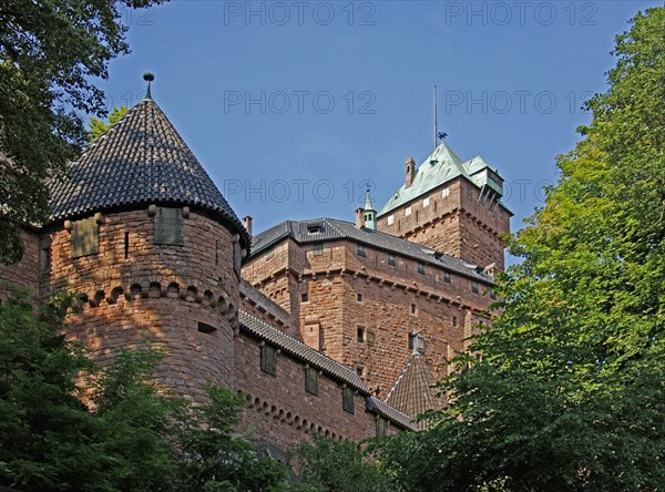 Haut-Koenigsbourg exterior view