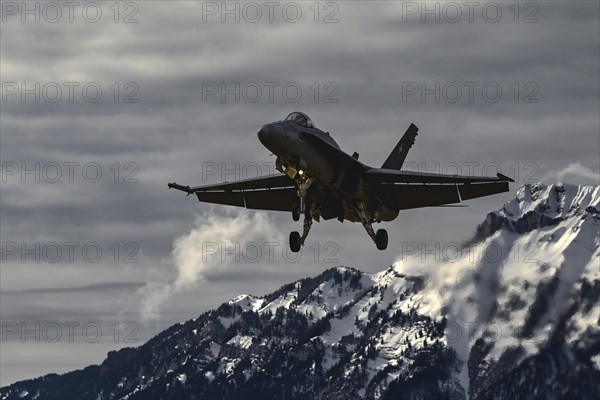 Fighter jet Swiss Air Force