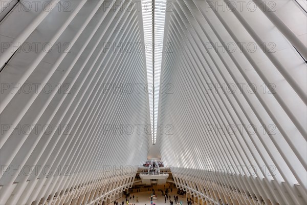 World Trade Center Station Santiago Calatrava Oculus in New York
