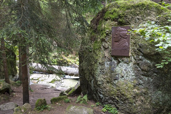 Commemorative plaque to Heinrich Heine