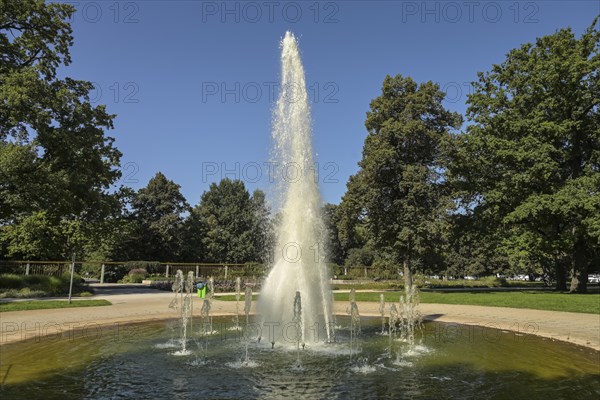 Fountain in the Rose Garden