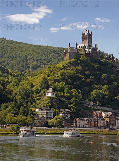 Ships Moselle Cochem Reichsburg