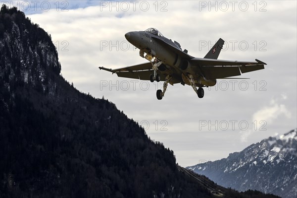 Fighter jet Swiss Air Force