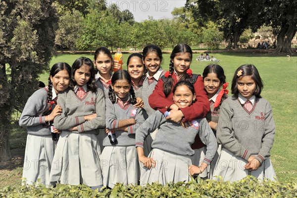 Indian schoolgirls