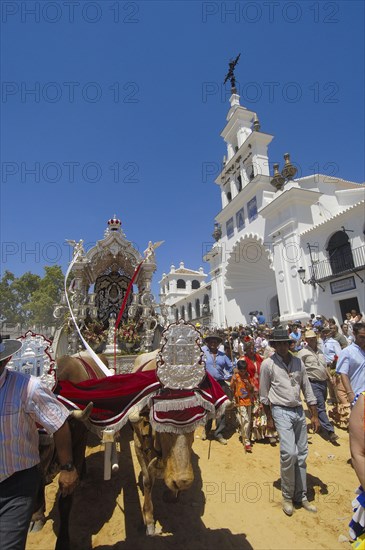 Romeria pilgrimage to El Rocio, 2009