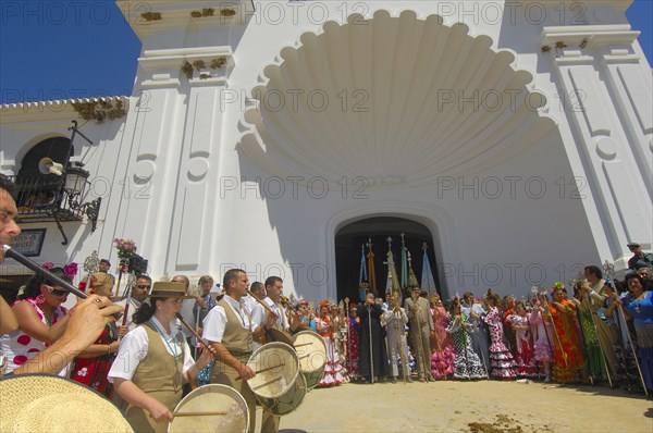 Romeria pilgrimage to El Rocio, 2009