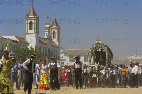 Romeria pilgrimage to El Rocio, 2009