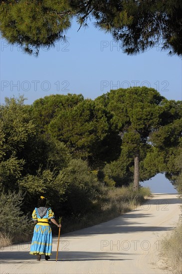 Romeria pilgrimage to El Rocio, 2009