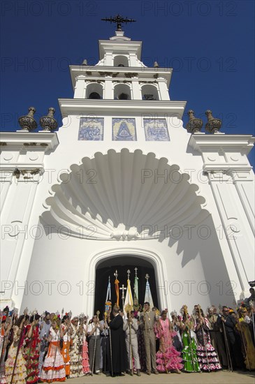 Pilgrims at El Rocio village, Spain, 2006