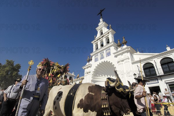 Pilgrims at El Rocio village, Spain, 2006