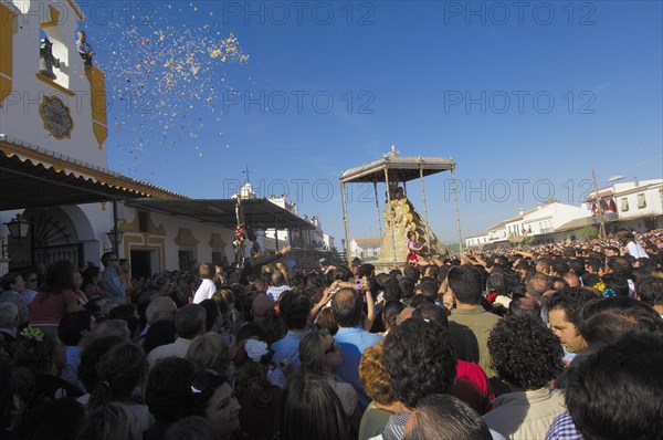 Pilgrims at El Rocio village, Spain, 2006