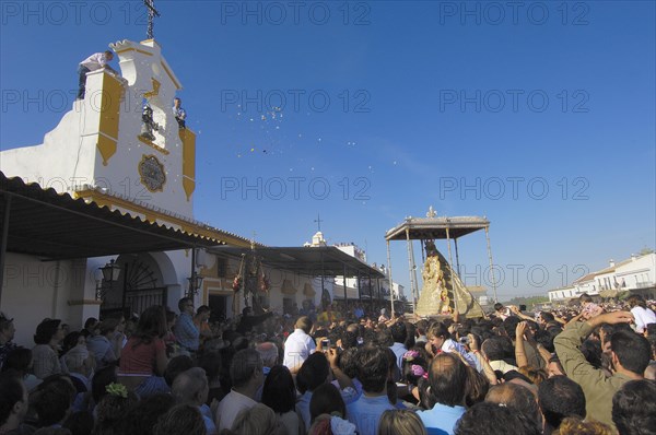 Pilgrims at El Rocio village, Spain, 2006