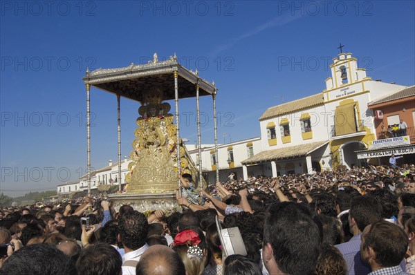 Pilgrims at El Rocio village, Spain, 2006