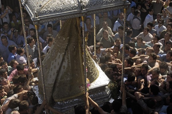 Pilgrims at El Rocio village, Spain, 2006