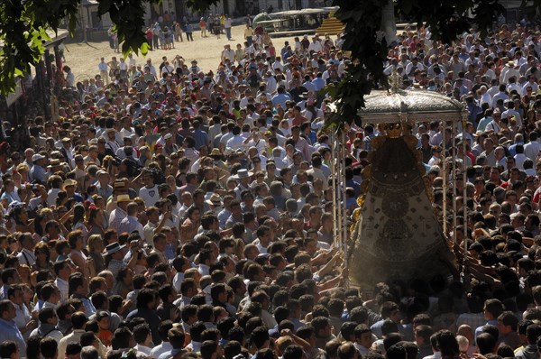 Pilgrims at El Rocio village, Spain, 2006