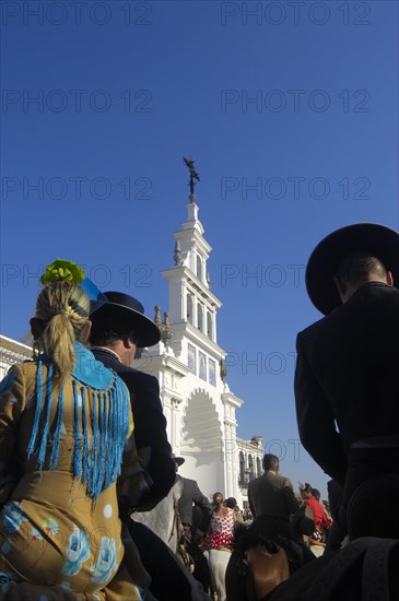 Pilgrims at El Rocio village, Spain, 2006