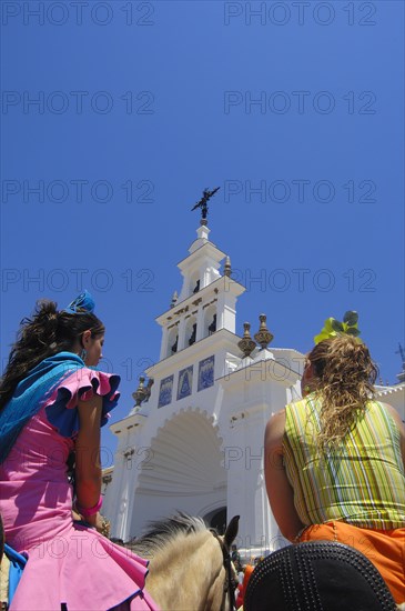 Pilgrims at El Rocio village, Spain, 2006