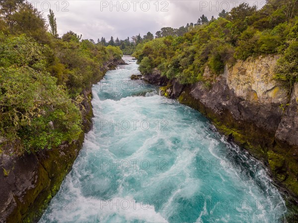 Huka Falls Waterfall