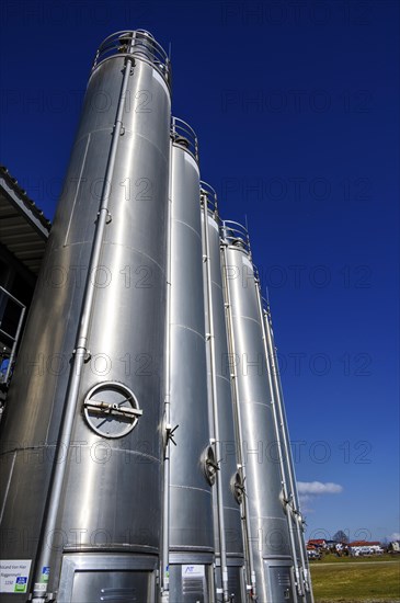 Steel silos for flour