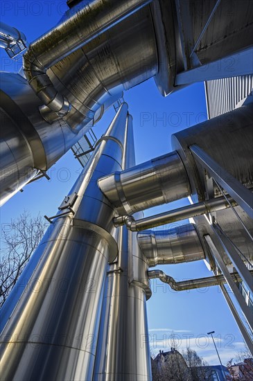 Peak load heating centre