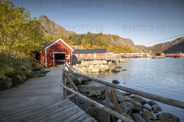 Wooden jetty